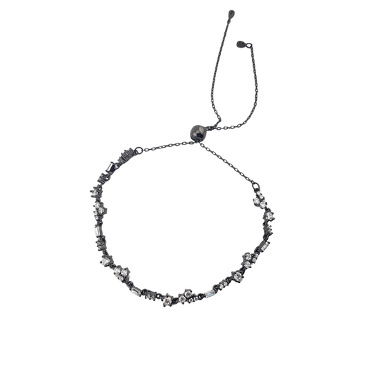 Pulsera puntos y baguettes ajustable