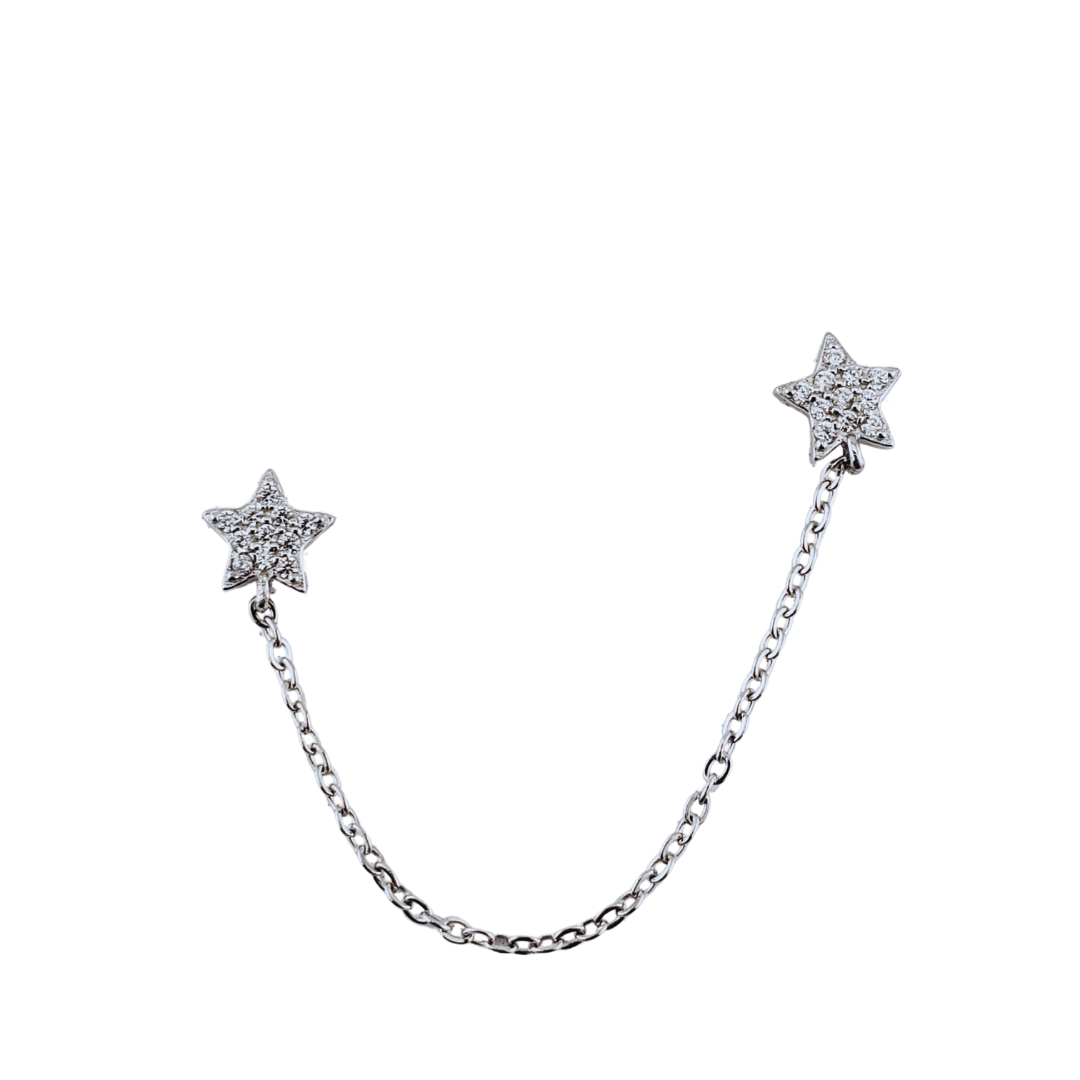 Arete 2 estrellas y cadena