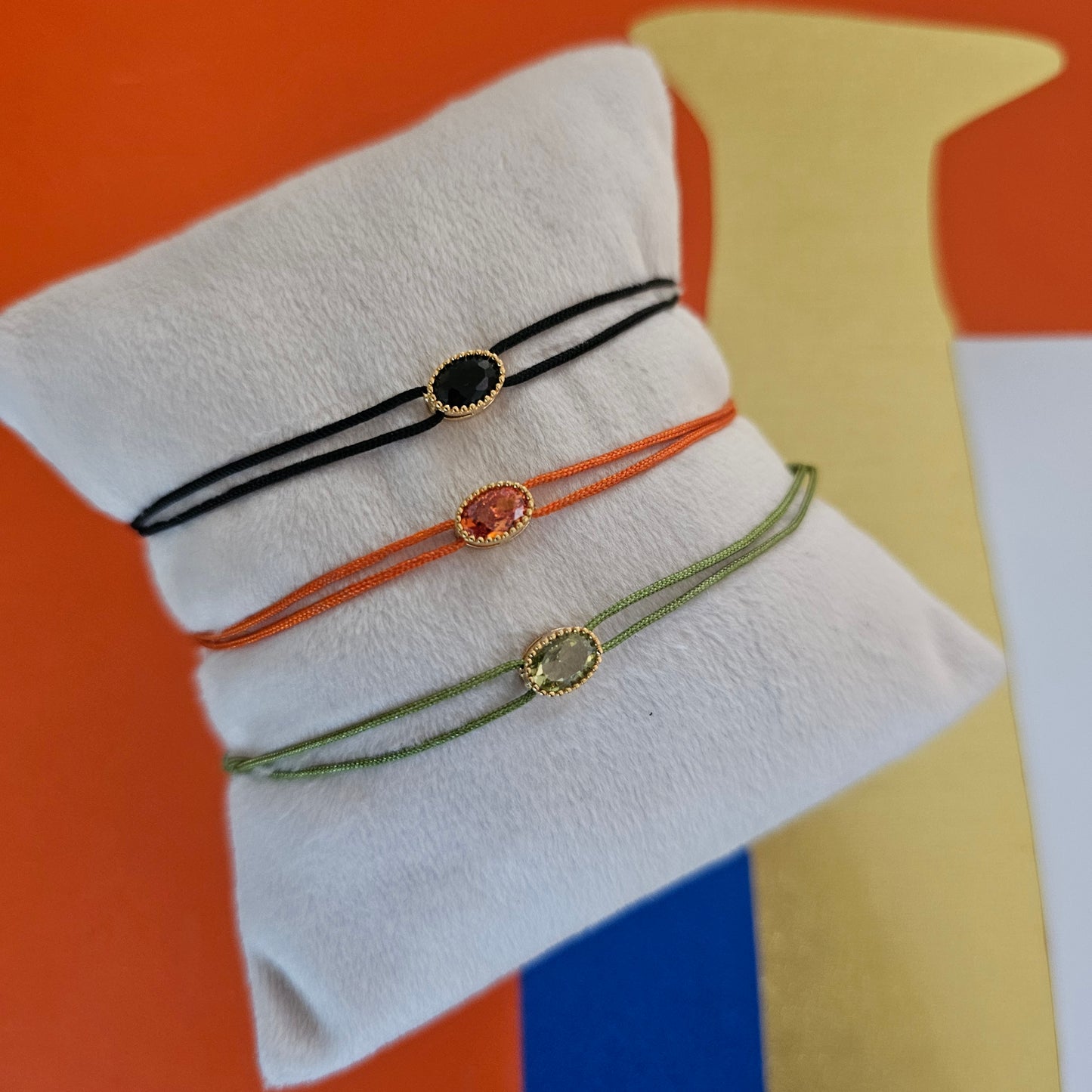 Pulsera hilo seda
