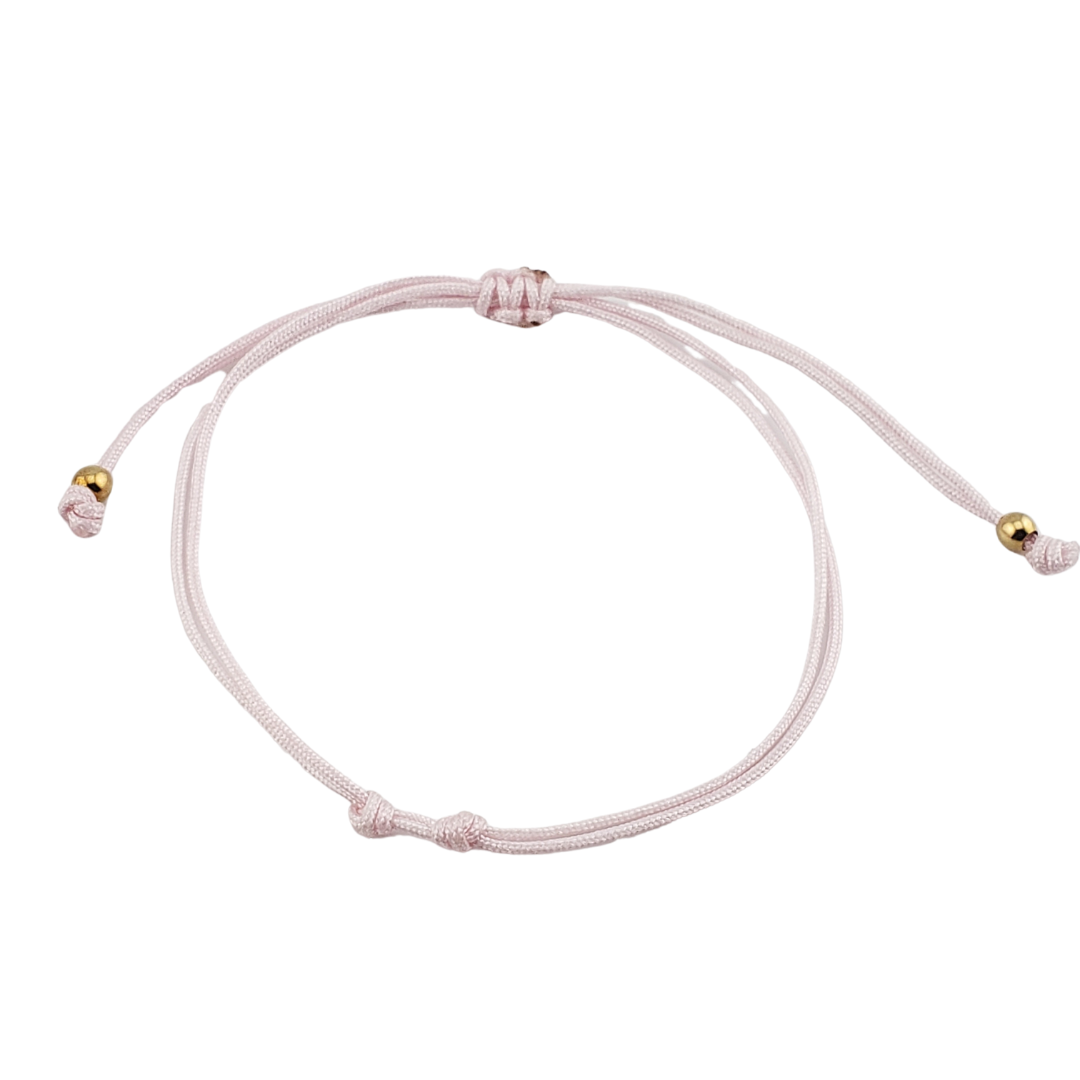 Pulseras hilos y 2 bolitas