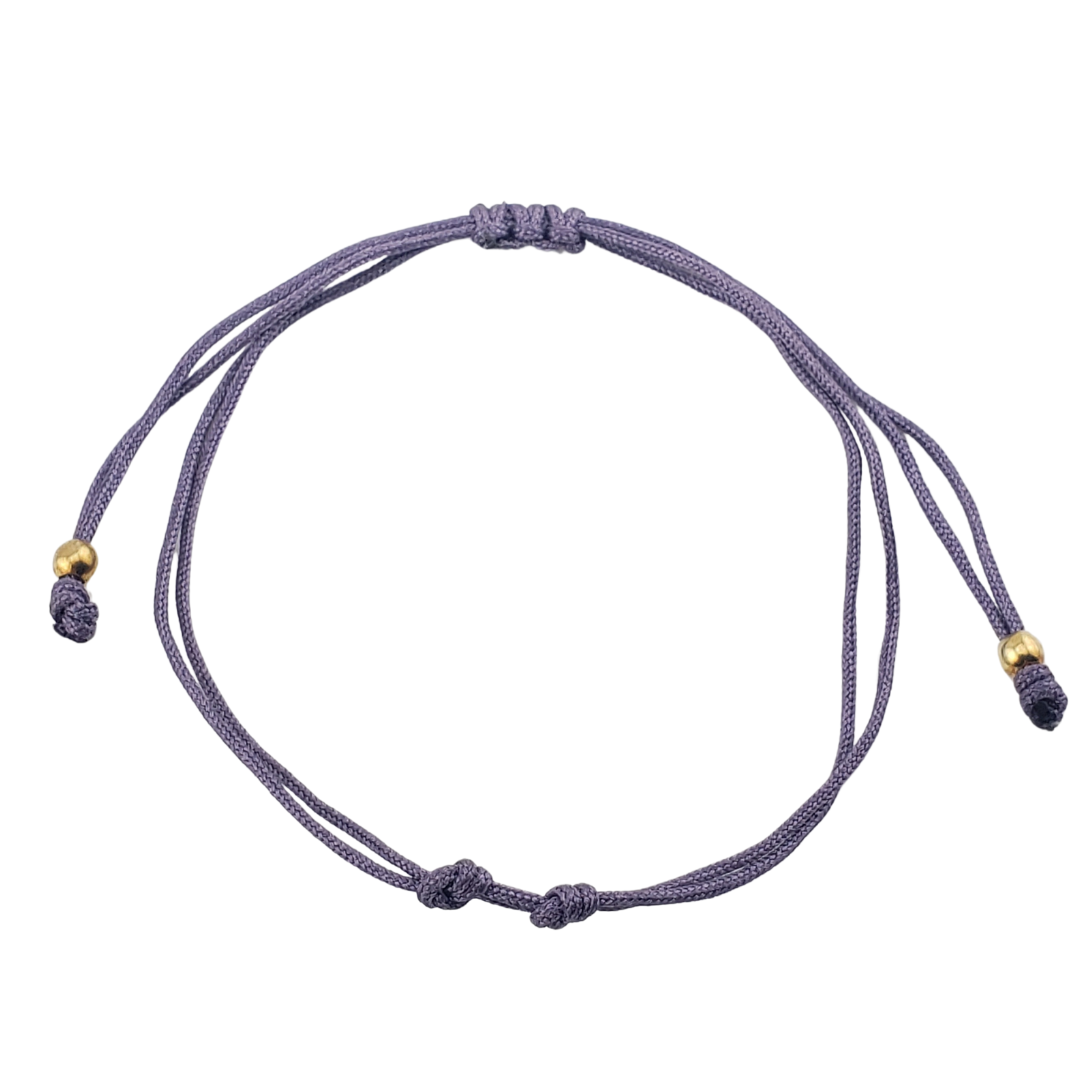 Pulseras hilos y 2 bolitas