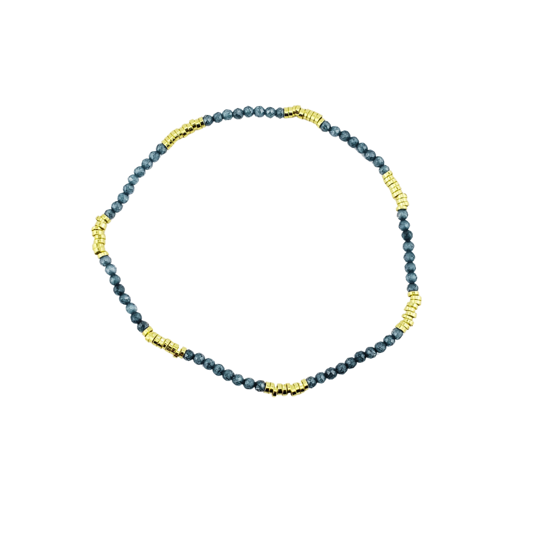 Pulsera cristal checo micro aros