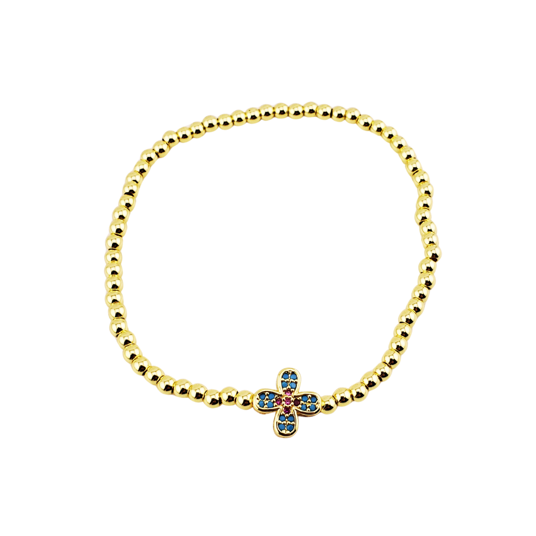 Pulsera flor.