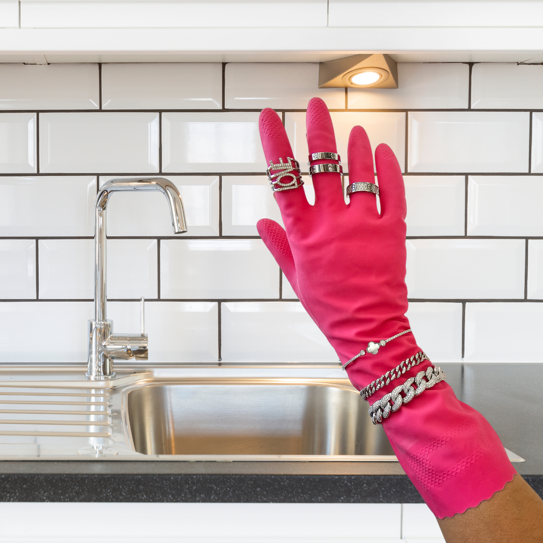 Pulsera full circonias cubano.