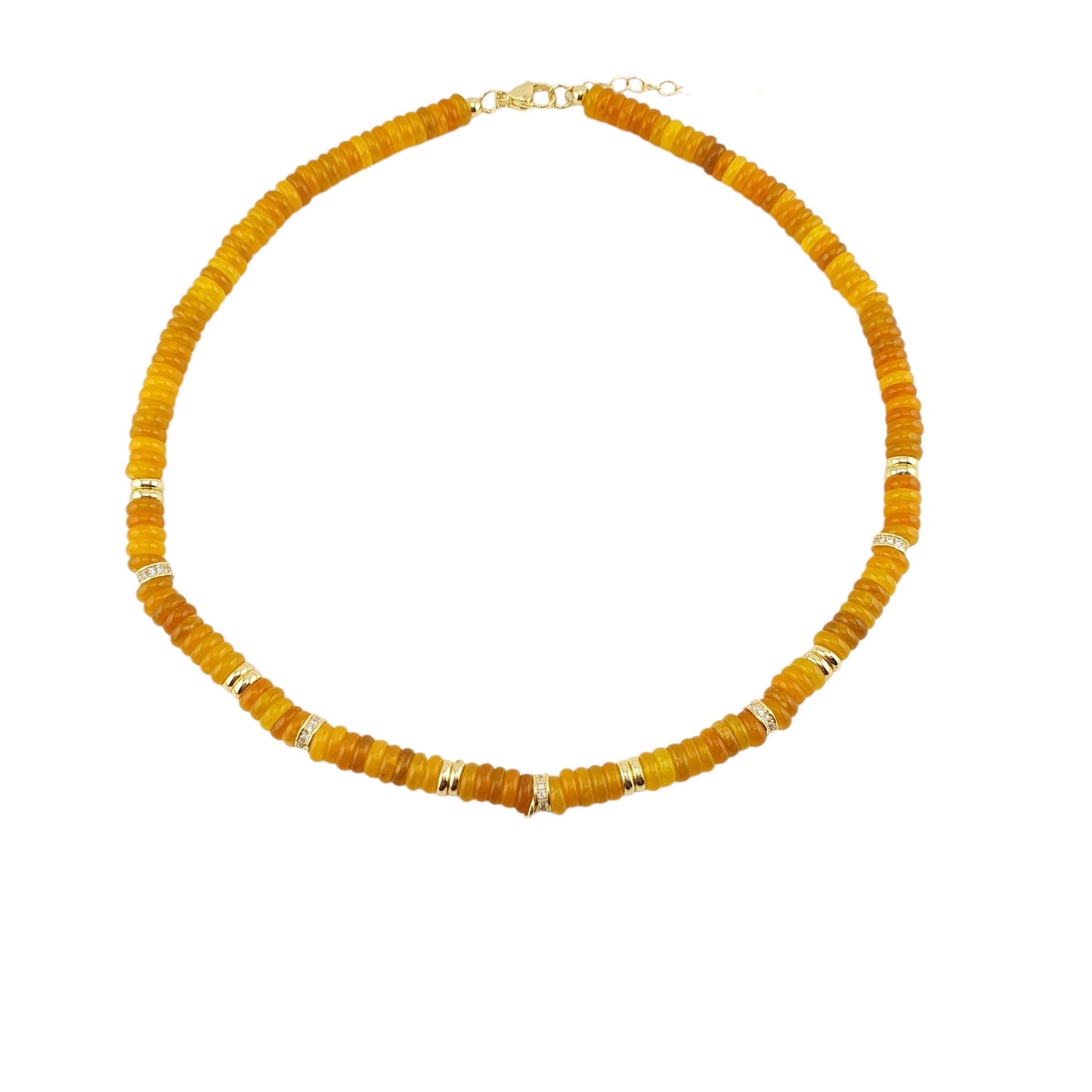 Choker pukka aventurina naranja