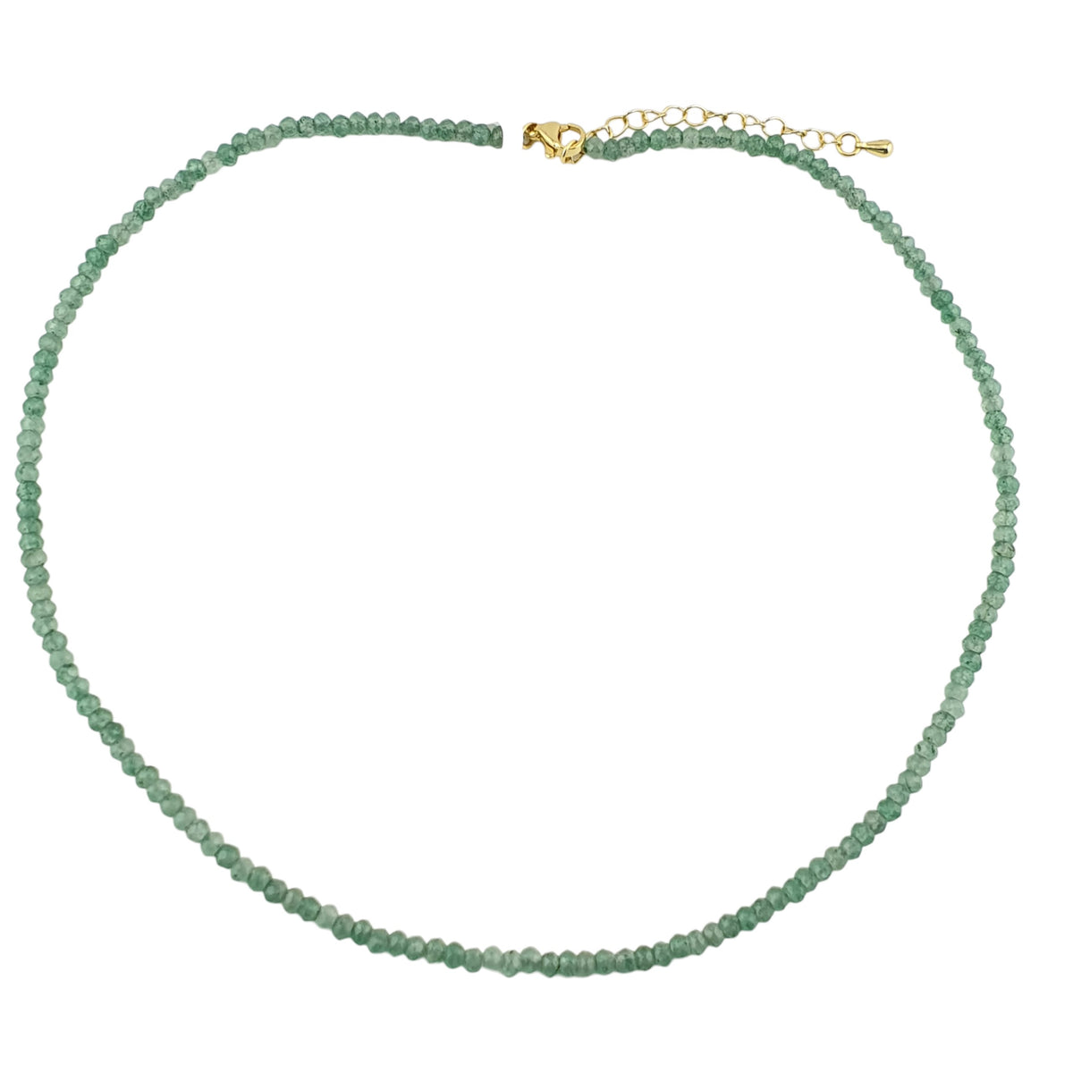 Collar calcedonia menta