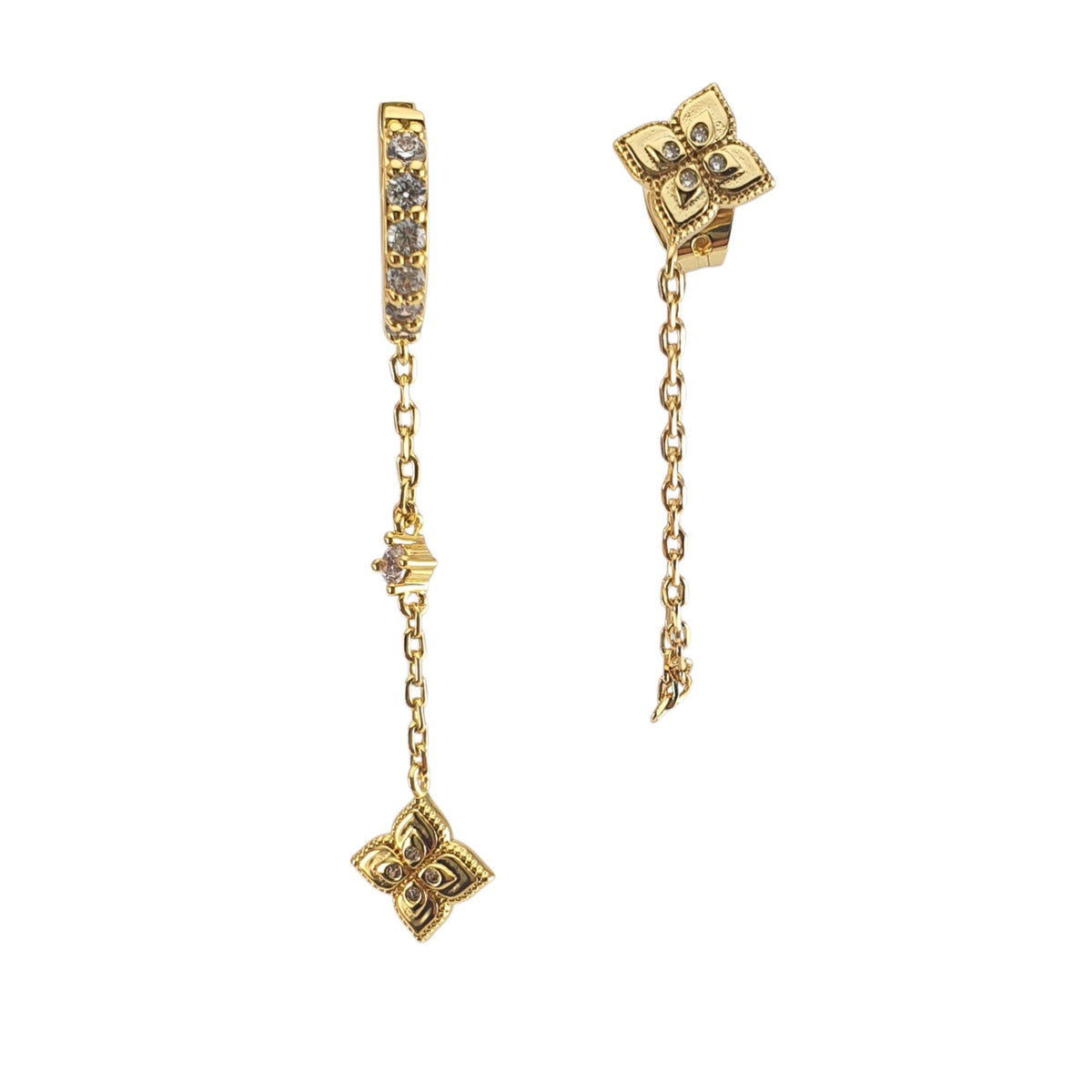 Huggie y Arete par impar lotto