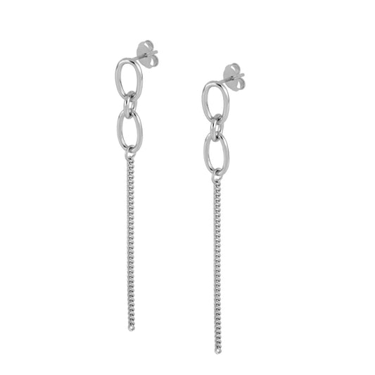 Arete 3 eslabones y cadena