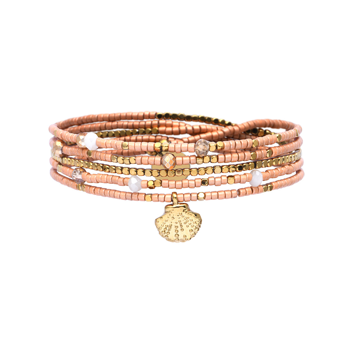 Pulsera edicion especial turquesa salmon
