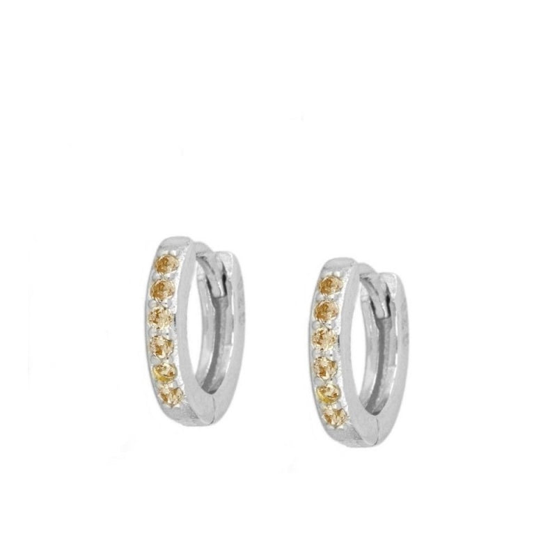 Arracada linea circonia