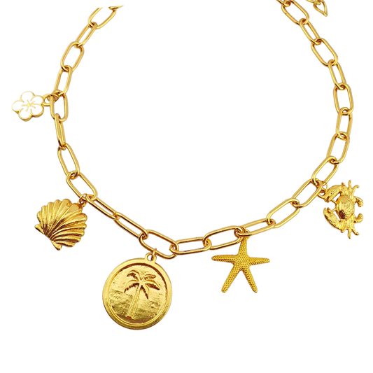Collar Del mar 5 charms