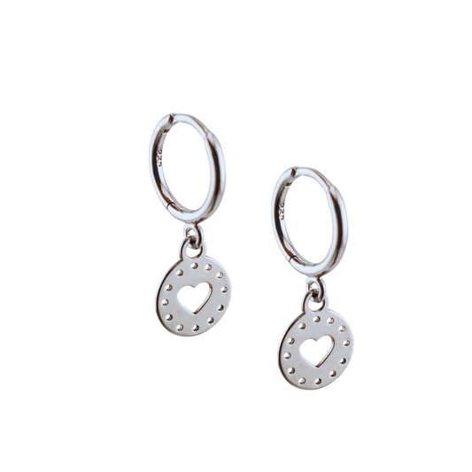 Huggie corazon en circulo