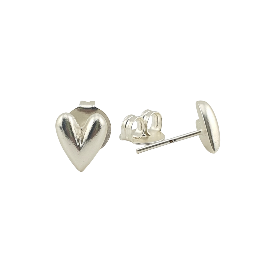 Arete corazon 3D chico