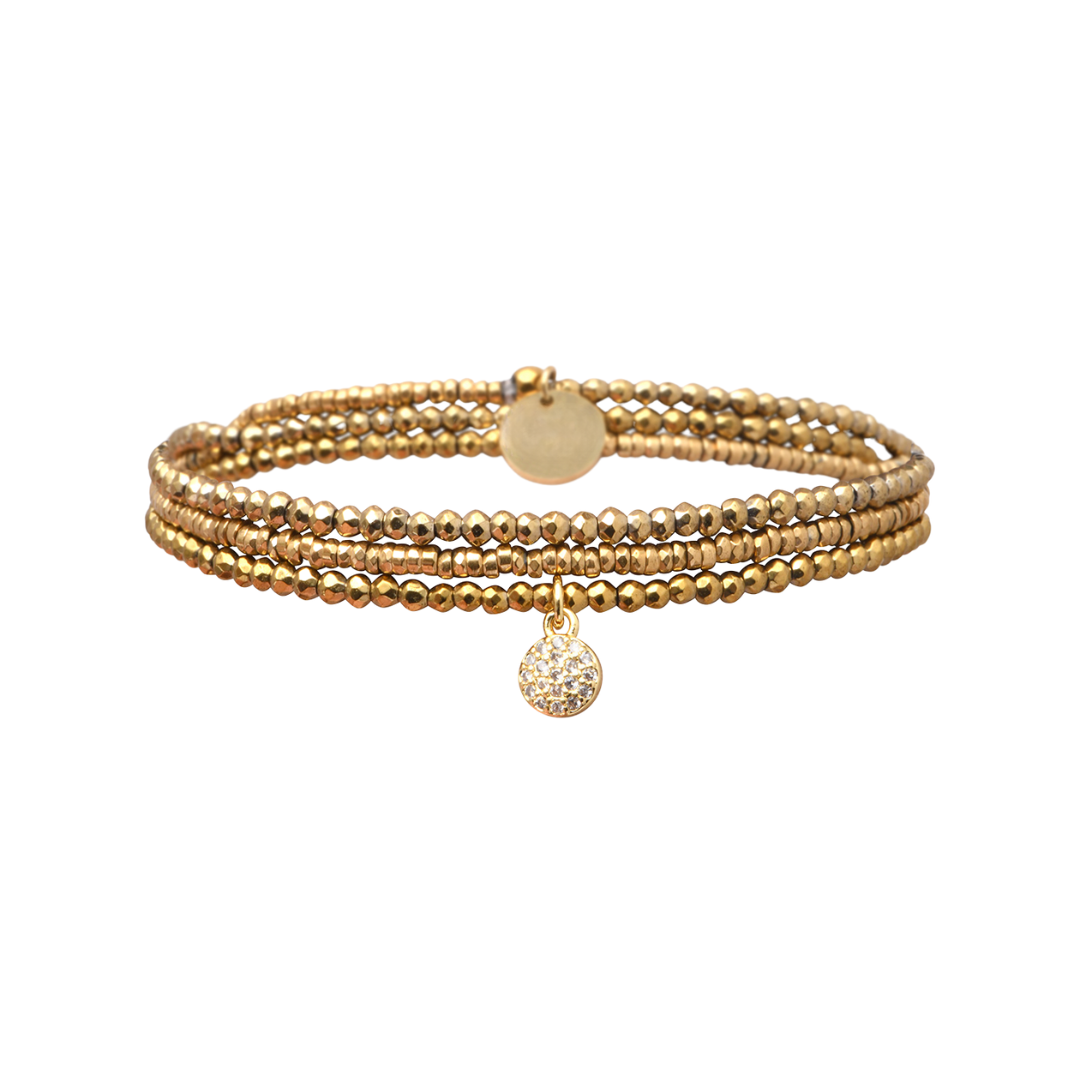 Pulsera 3 Vueltas hematita