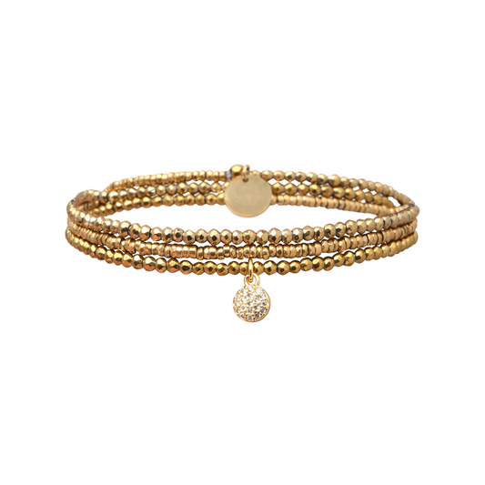 Pulsera 3 Vueltas hematita