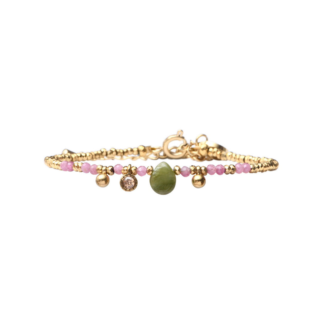 Pulsera hematita gota