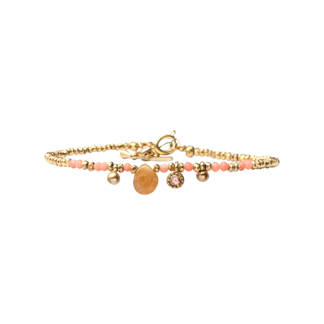 Pulsera hematita gota