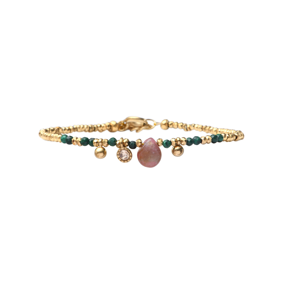 Pulsera hematita gota
