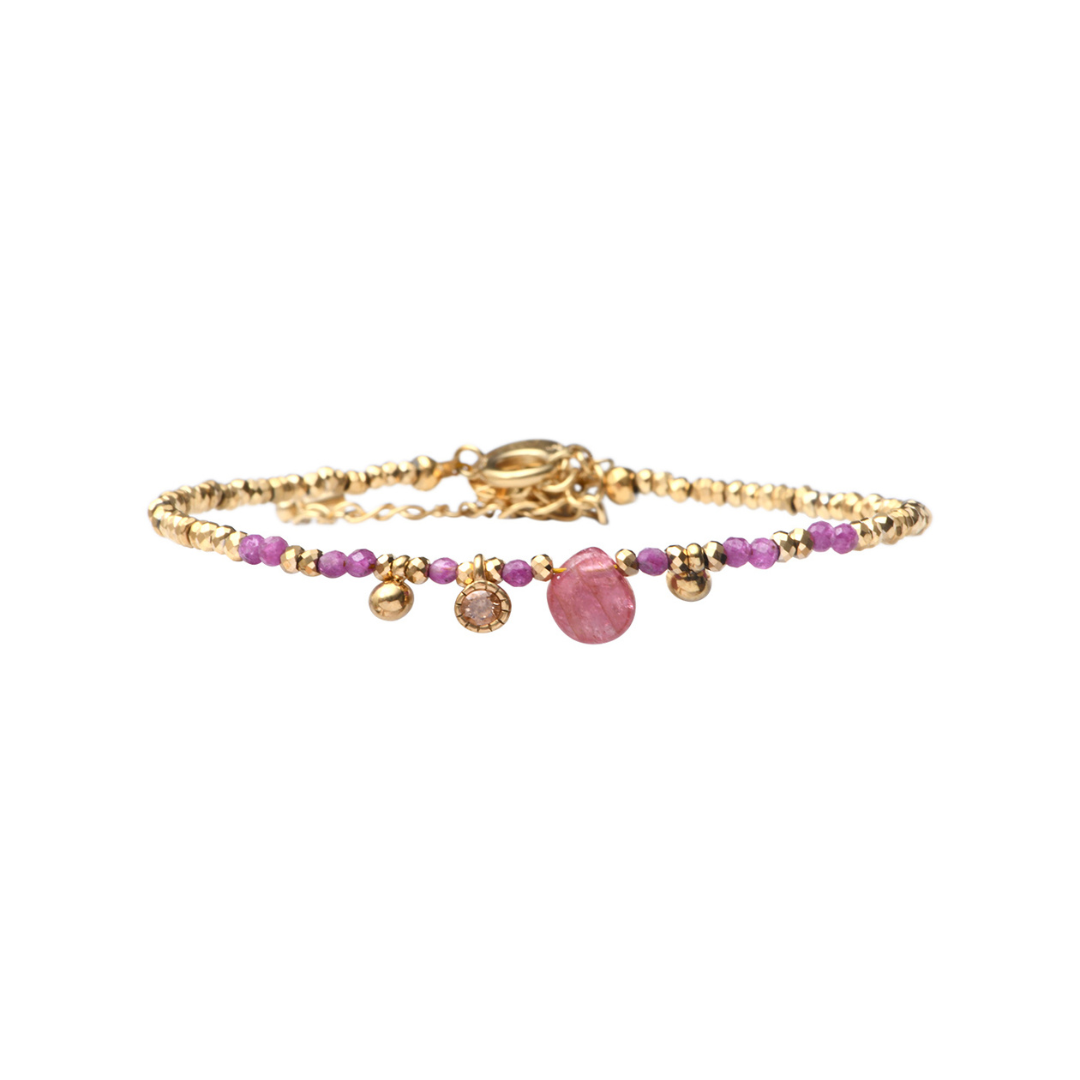 Pulsera hematita gota