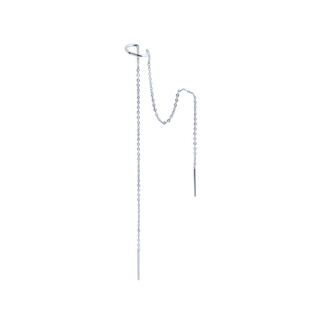 Cuff liso 2 cadenas 2 postes Palladium