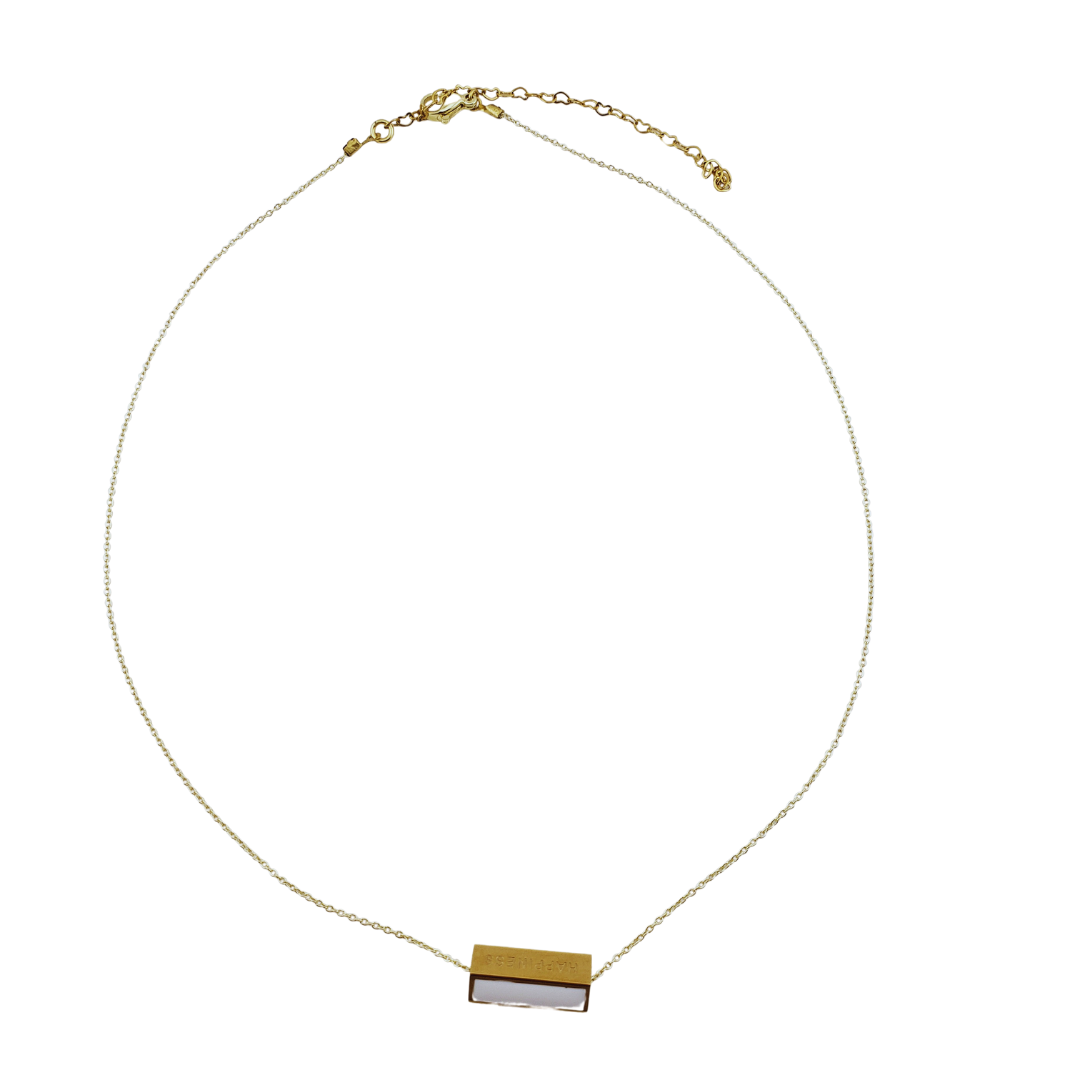 Cadena hexagono happines love