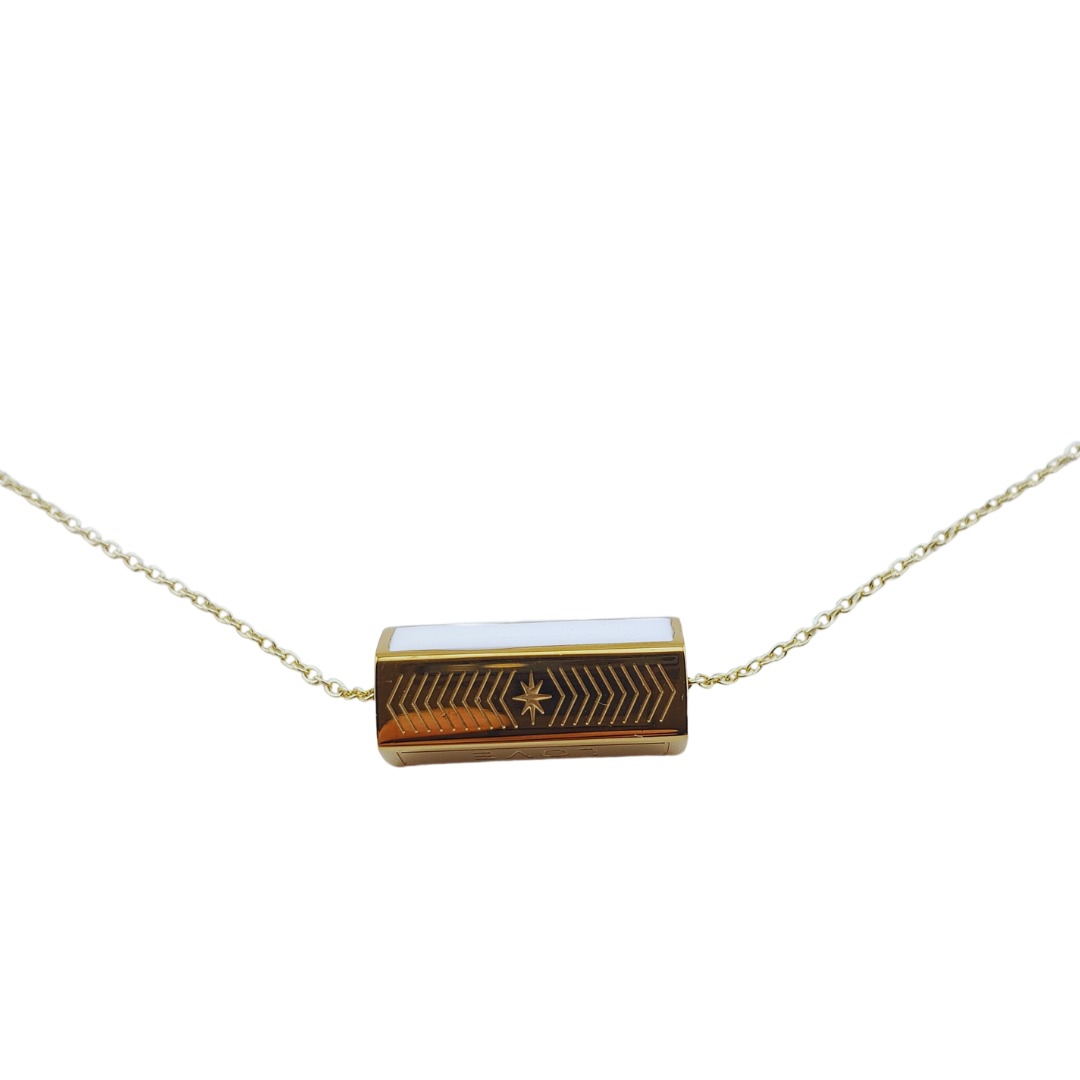 Cadena hexagono happines love