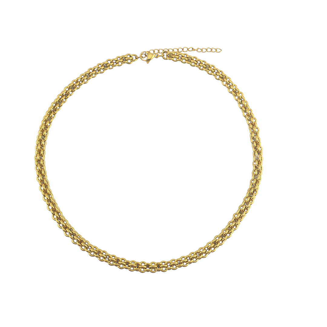 Cadena de cordón redondo