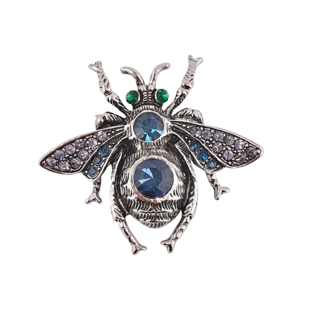 Broche abejorro plumbago