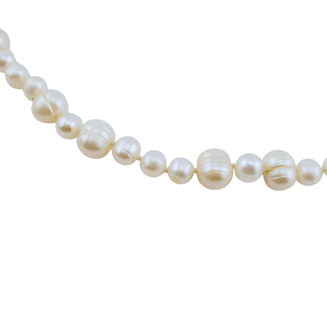 Collar perlas barrocas