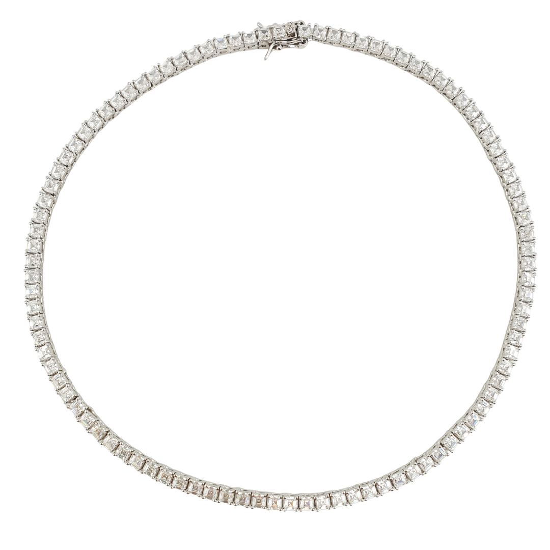 Choker tennis 4mm cierre caja