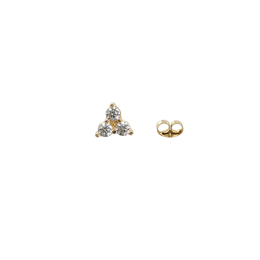 Arete trinity CZ oro