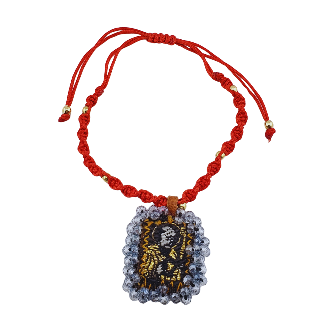 Pulsera escapulario cristales checos