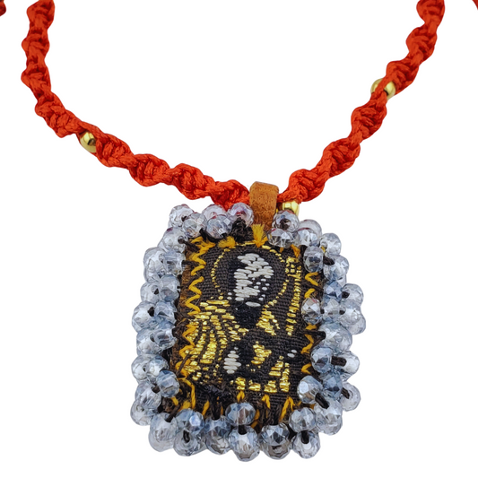 Pulsera escapulario cristales checos