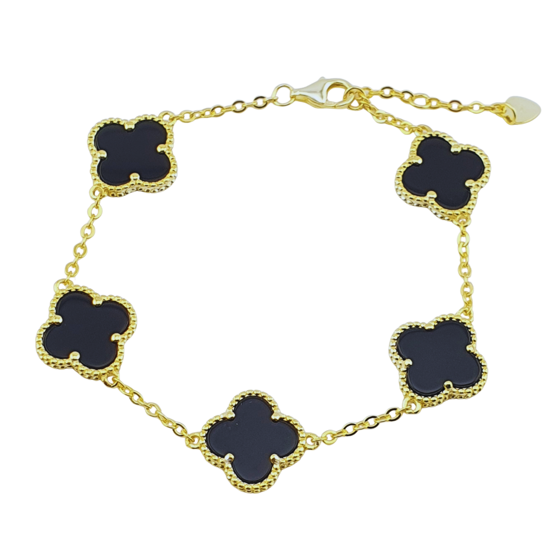 Pulsera trebol tvc dobles mediano