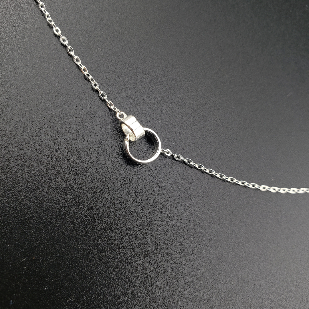 Cadena 2 circulos entrelazados