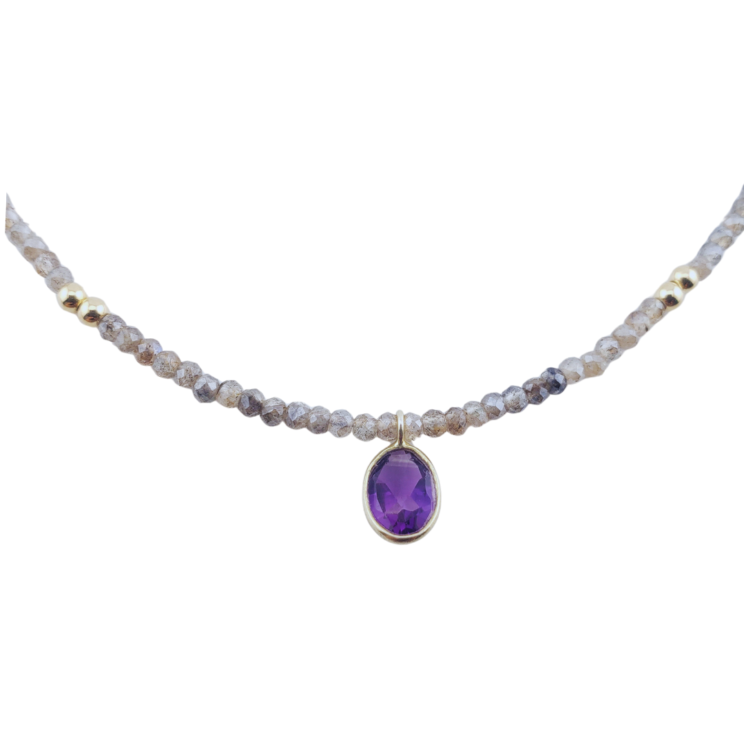 Choker cristal checo