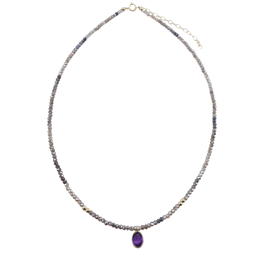 Choker cristal checo