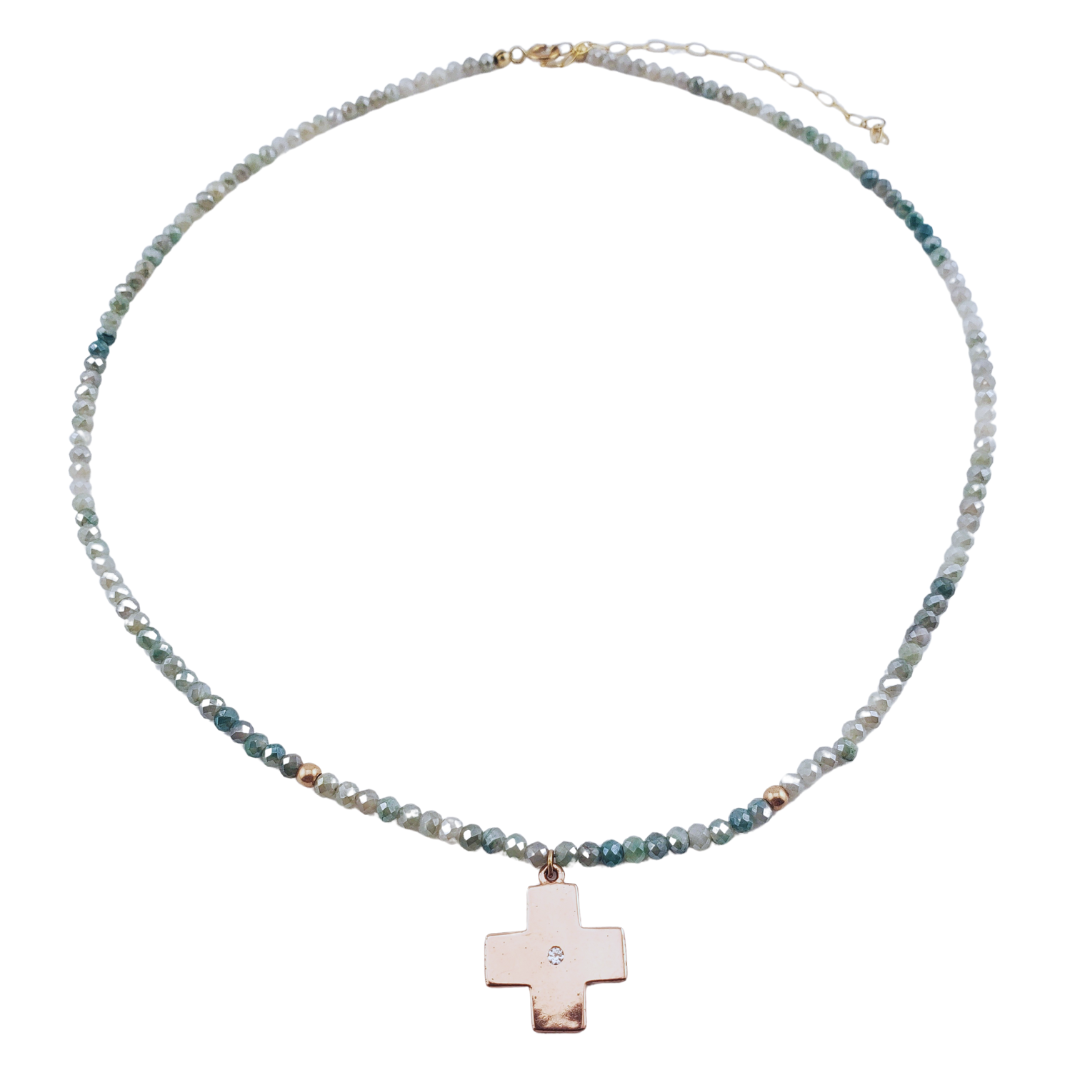Choker cristal checo