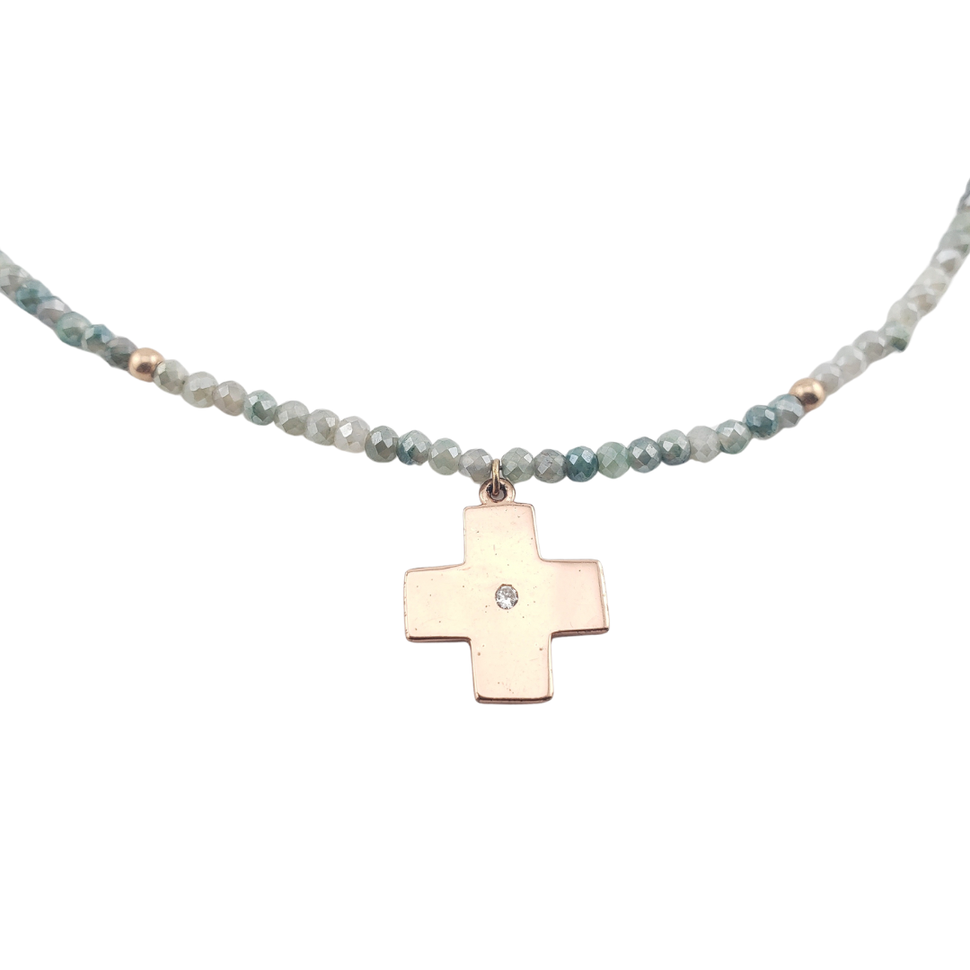 Choker cristal checo