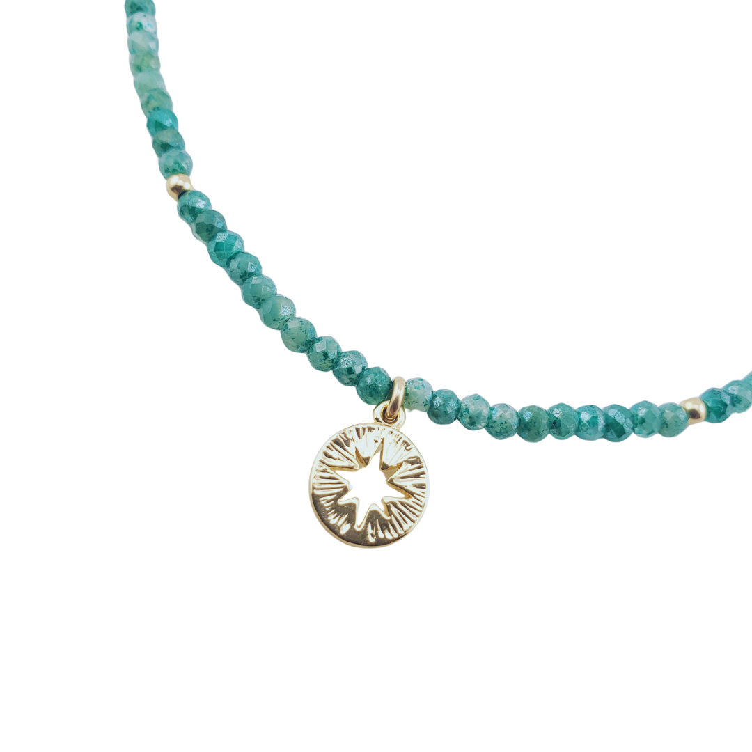 Choker cristal checo