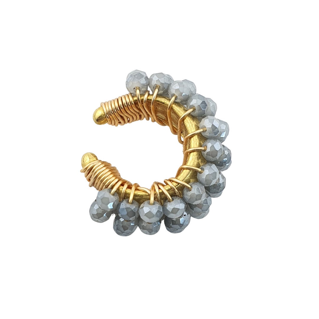 Cuff cristales cuadrado