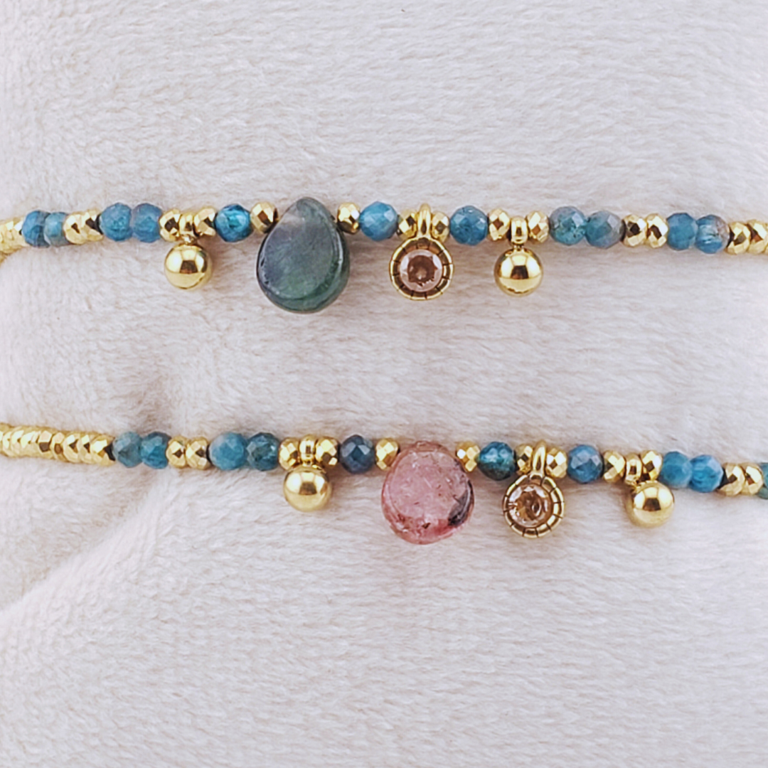 Pulsera hematita gota