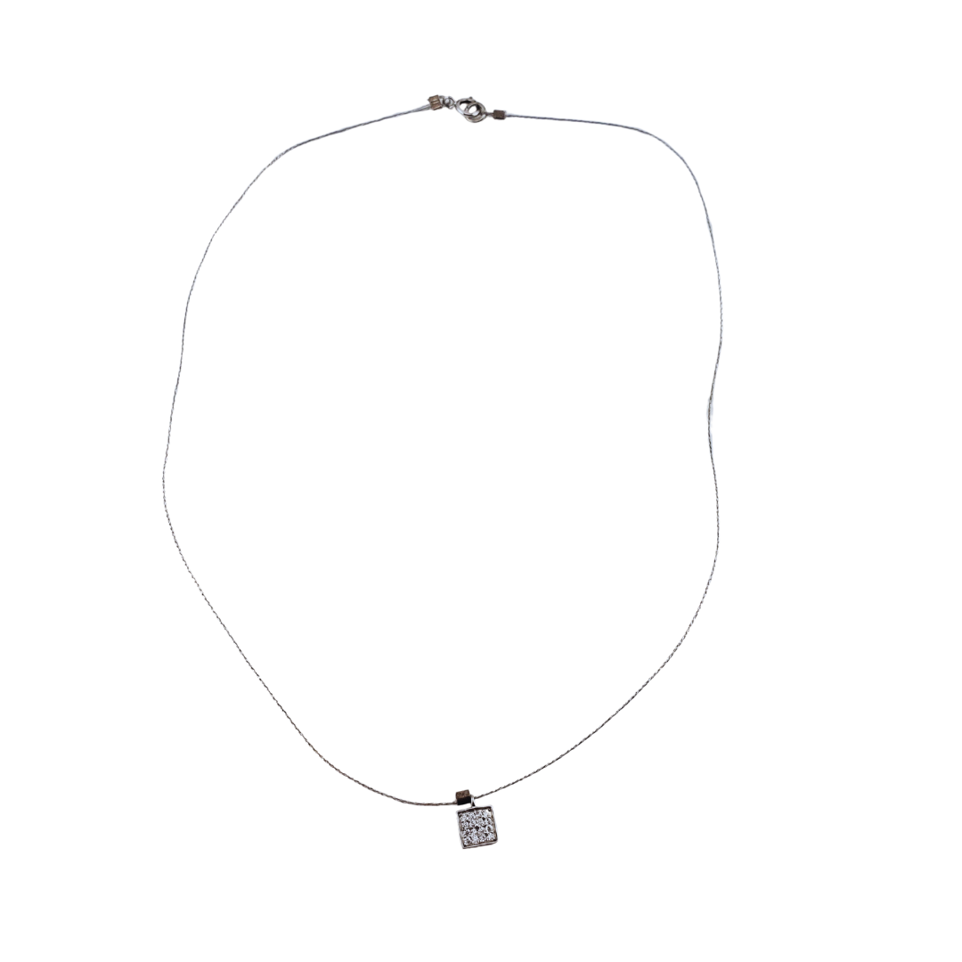 Choker hilo metalizado varios dijes