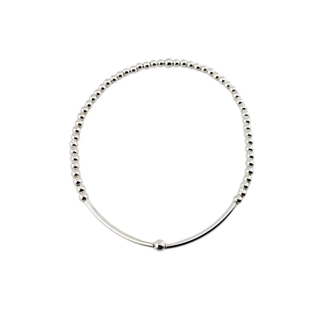 Pulsera bolitas barras bolita