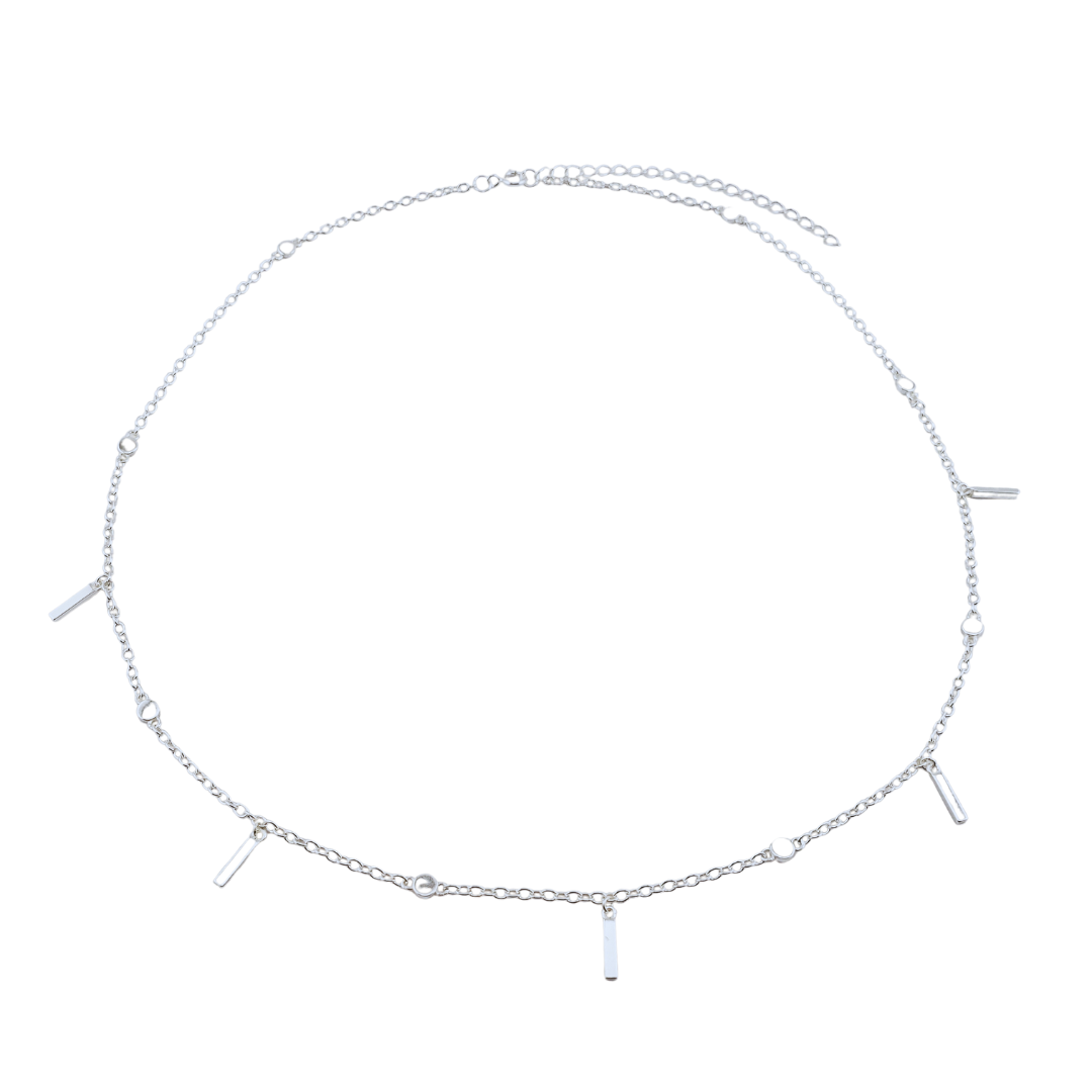 Cadena monedas barritas