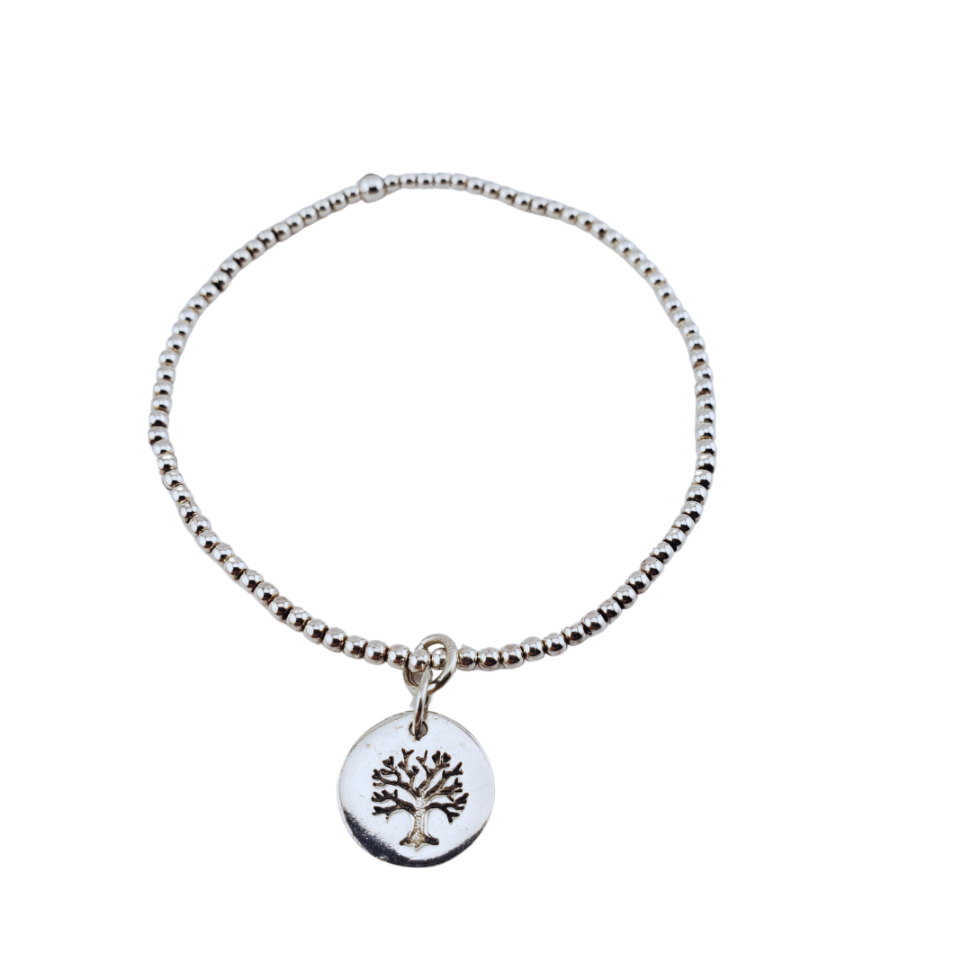 Pulsera bolitas arbol de la vida