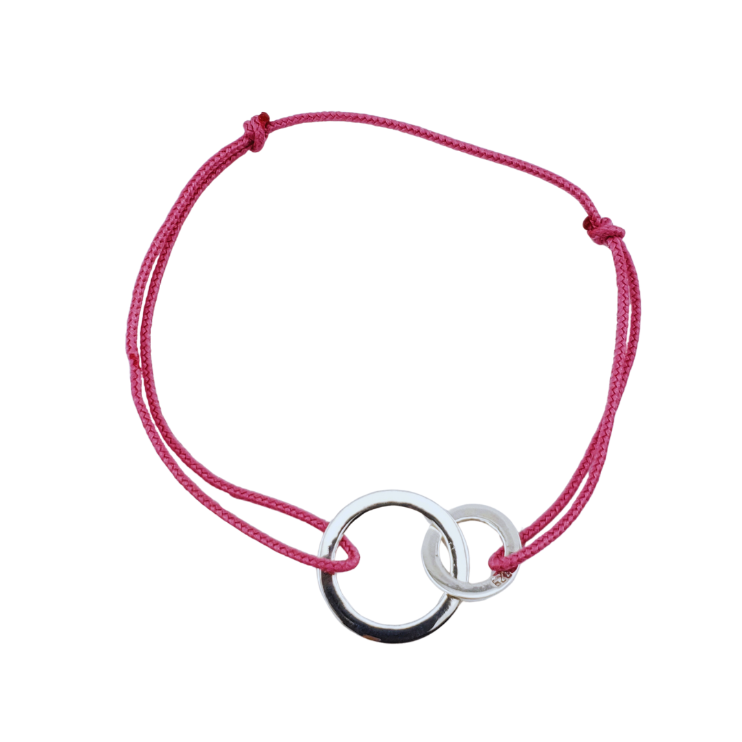 Pulsera hilo 2 aros 2 tamaños