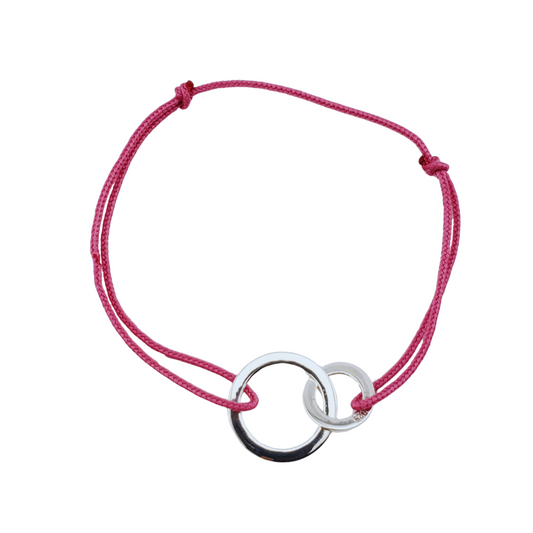 Pulsera hilo 2 aros 2 tamaños