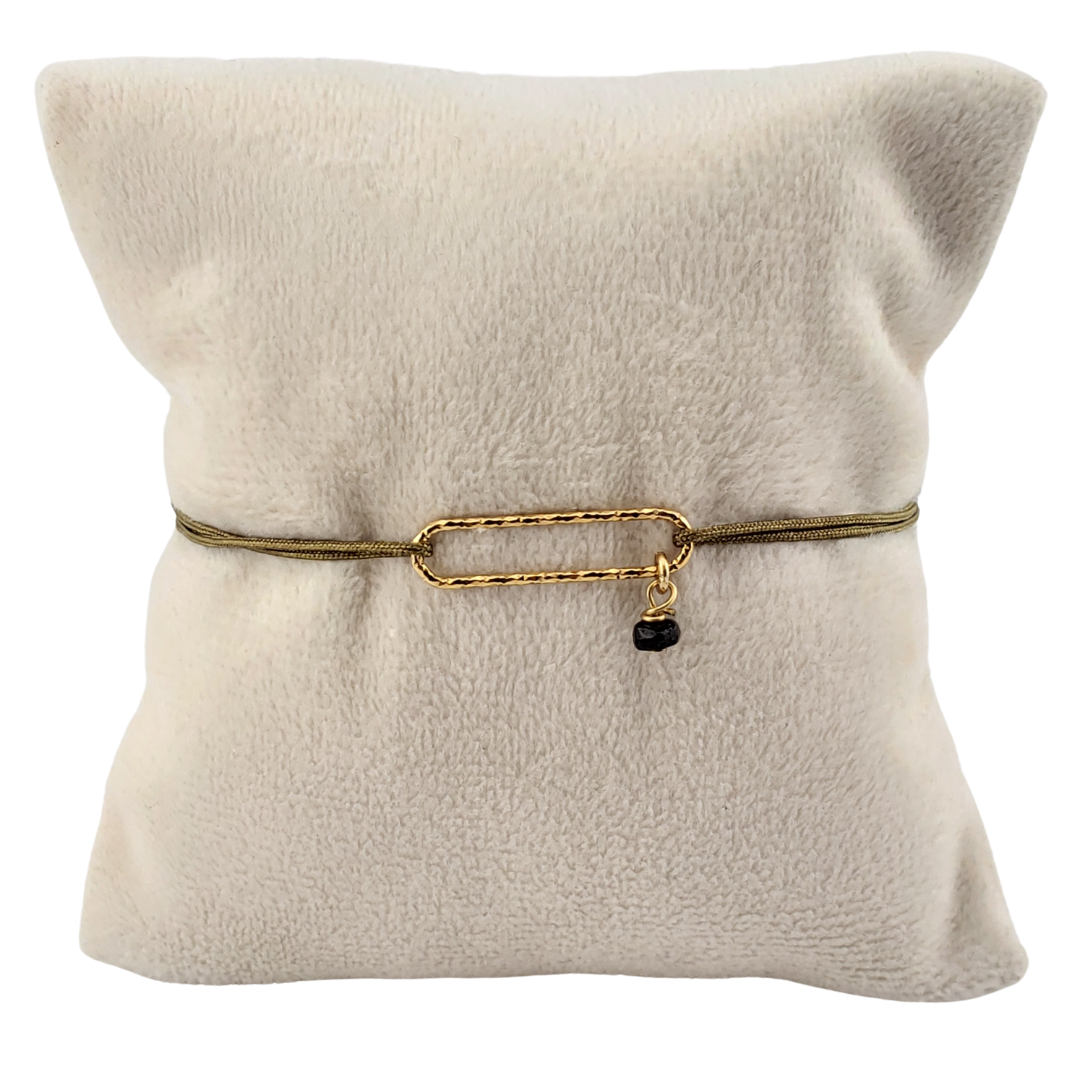 Pulsera ajustable clip gota.