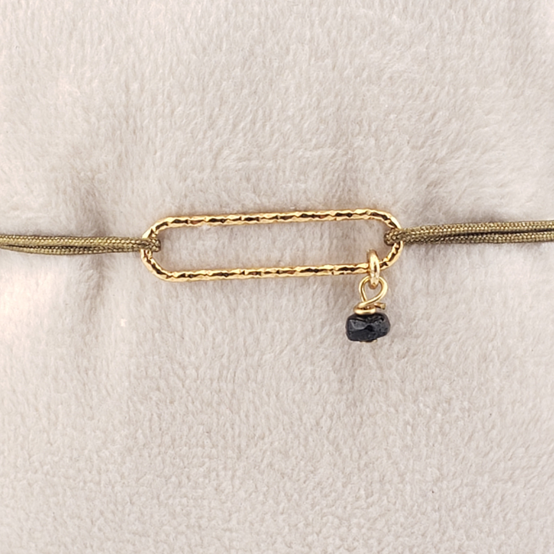 Pulsera ajustable clip gota.